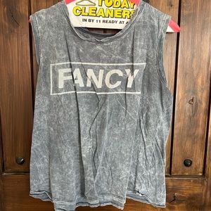 FANCY muscle tee